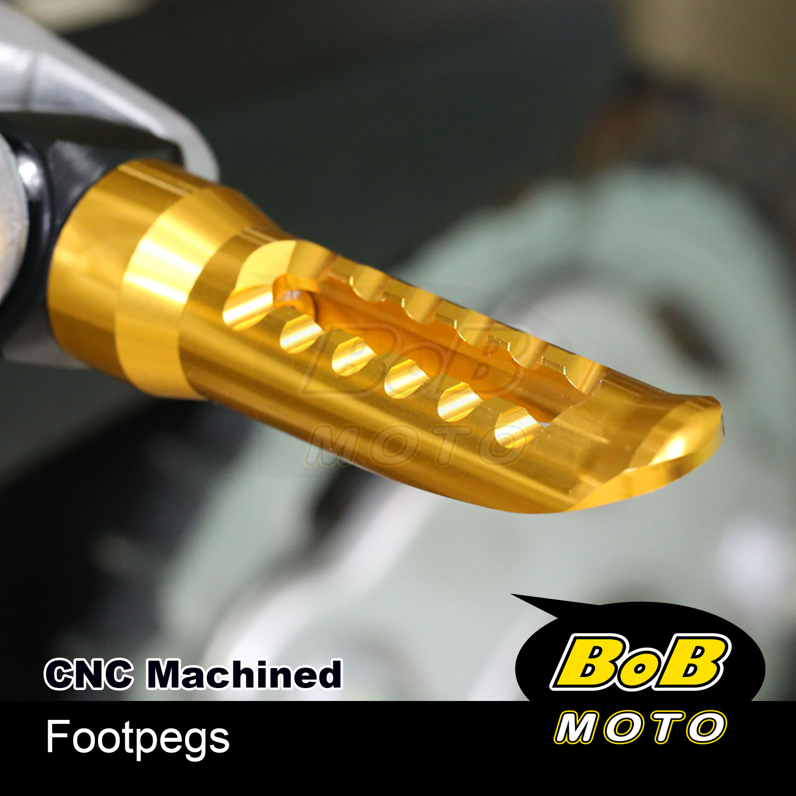 zero -1000パワーチャンバー　フィットGD3 CNC BOB Anti-slip Front Foot Pegs For Ducati Monster 821