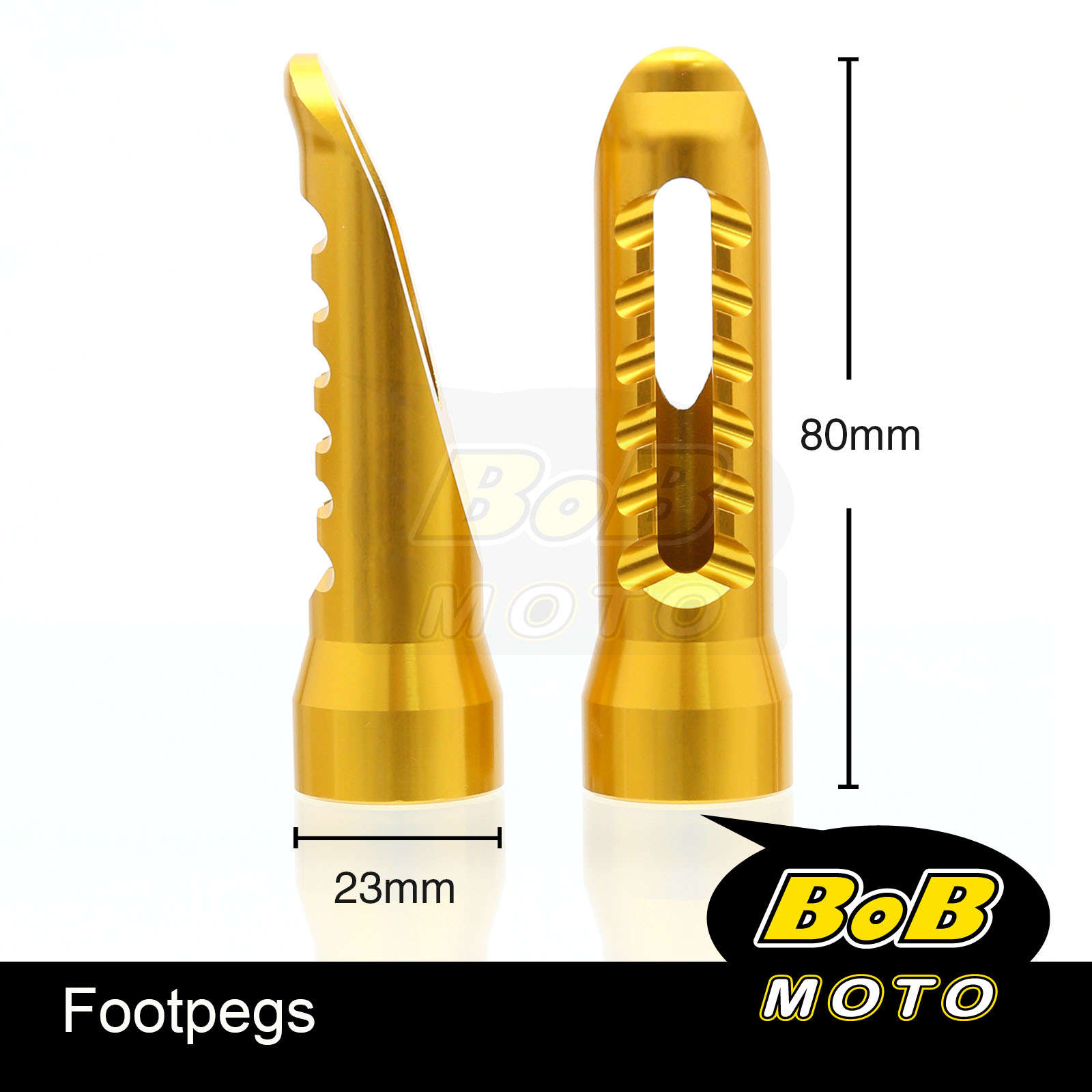 zero -1000パワーチャンバー　フィットGD3 CNC BOB Anti-slip Front Foot Pegs For Ducati Monster 821