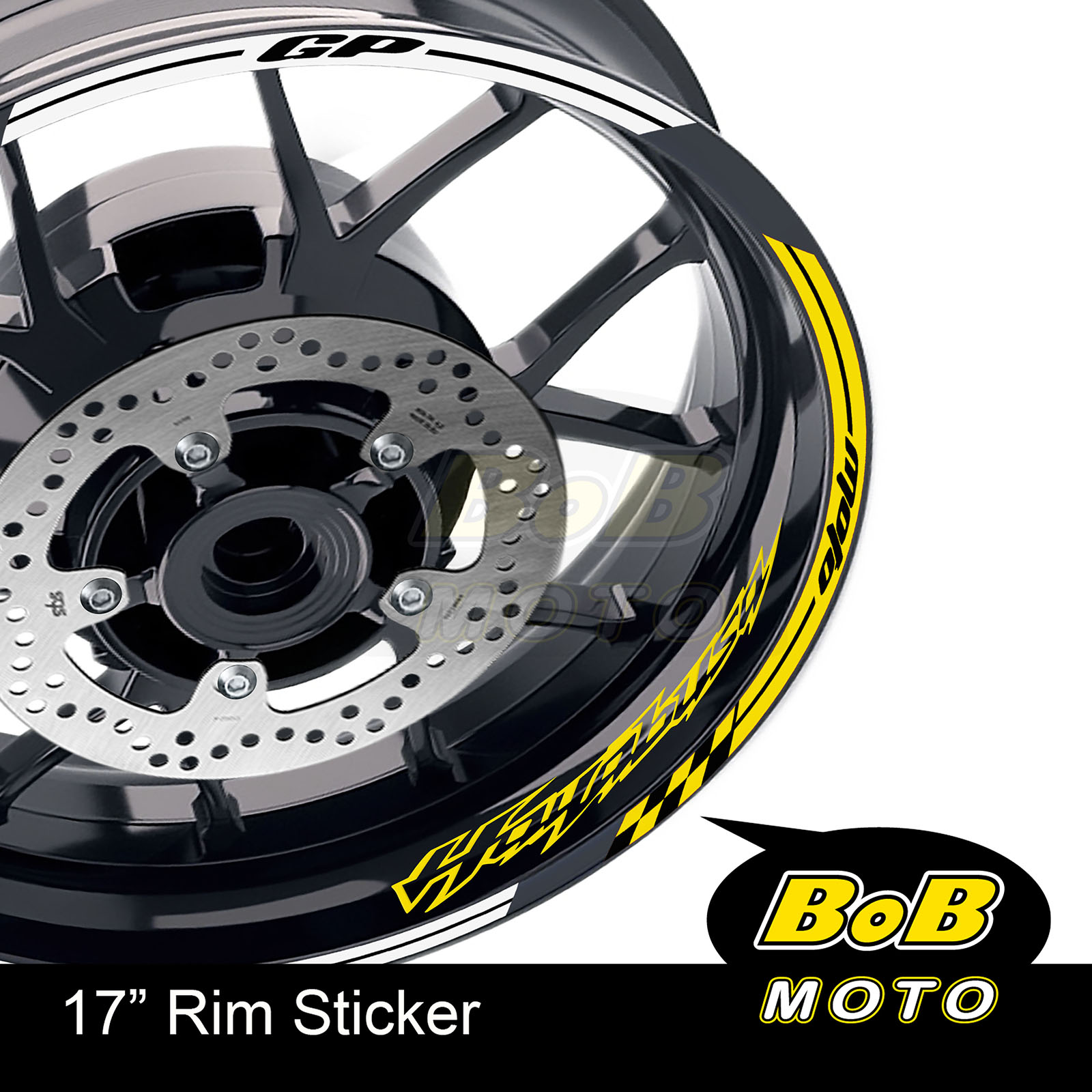 Suzuki Rim Sticker 17
