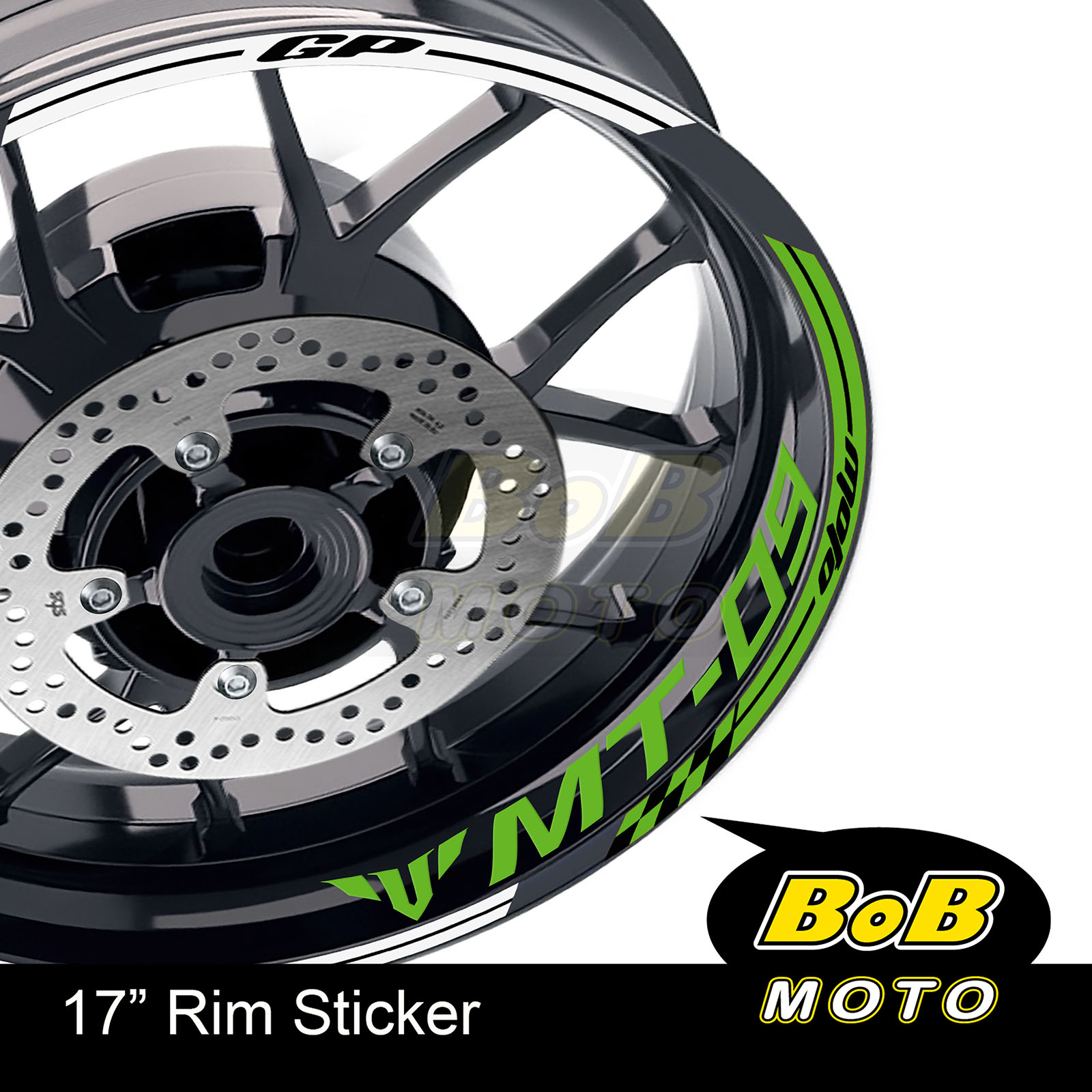 17" Aqua Rim Wheel Decals Stickers AA02 For Yamaha MT09 2018-2020 18 19 20 - Picture 14 of 21