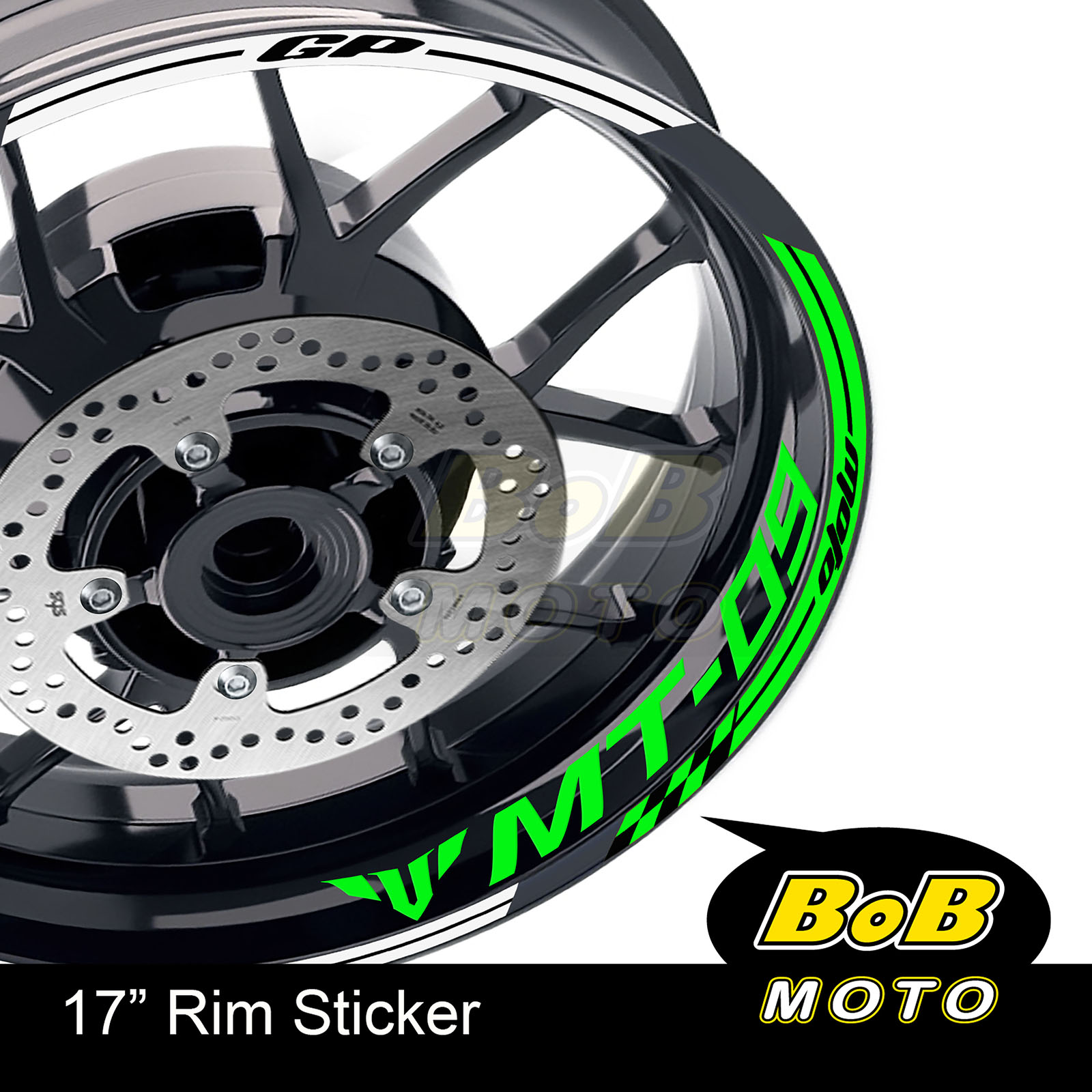 17" Aqua Rim Wheel Decals Stickers AA02 For Yamaha MT09 2018-2020 18 19 20 - Picture 15 of 21