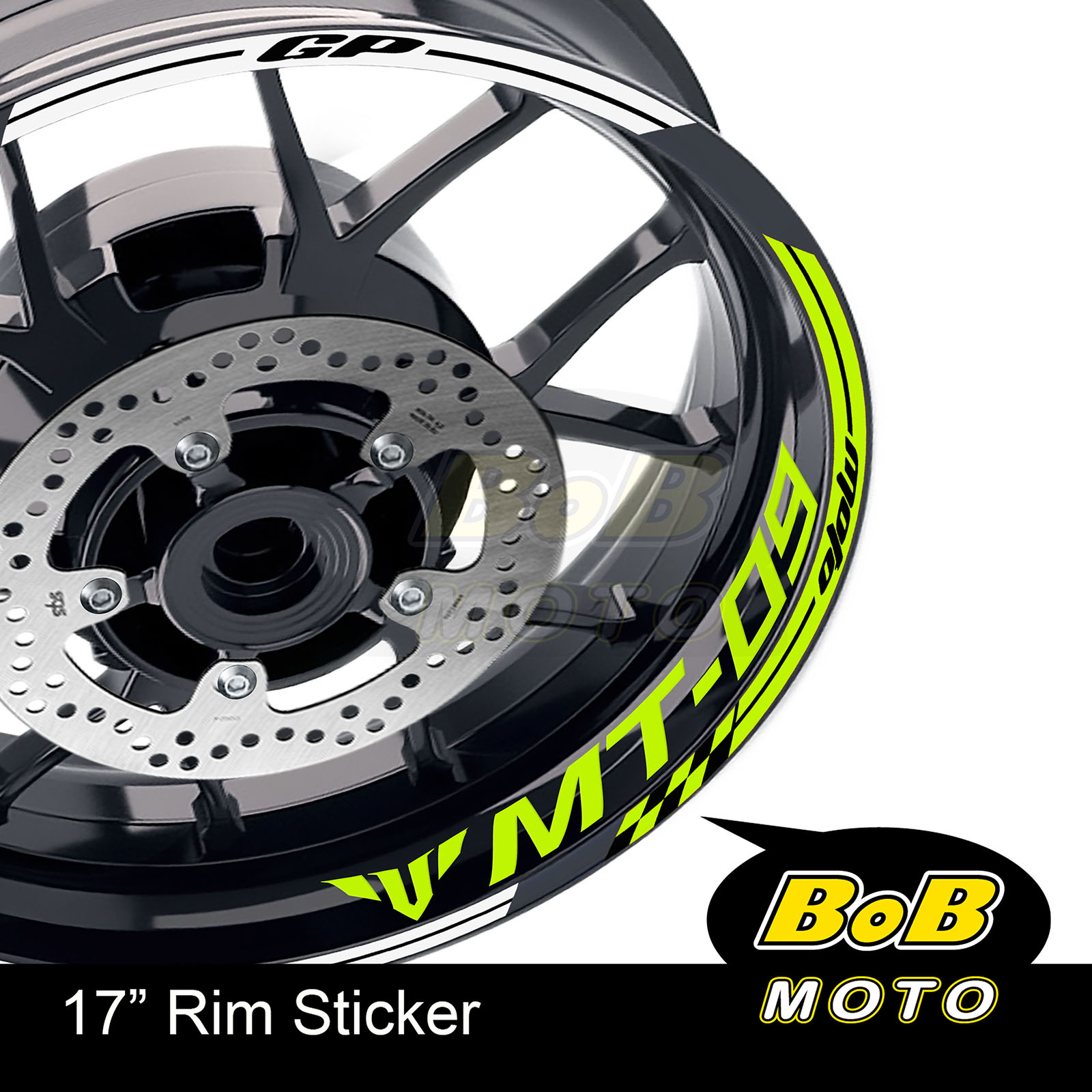 17" Aqua Rim Wheel Decals Stickers AA02 For Yamaha MT09 2018-2020 18 19 20 - Picture 16 of 21