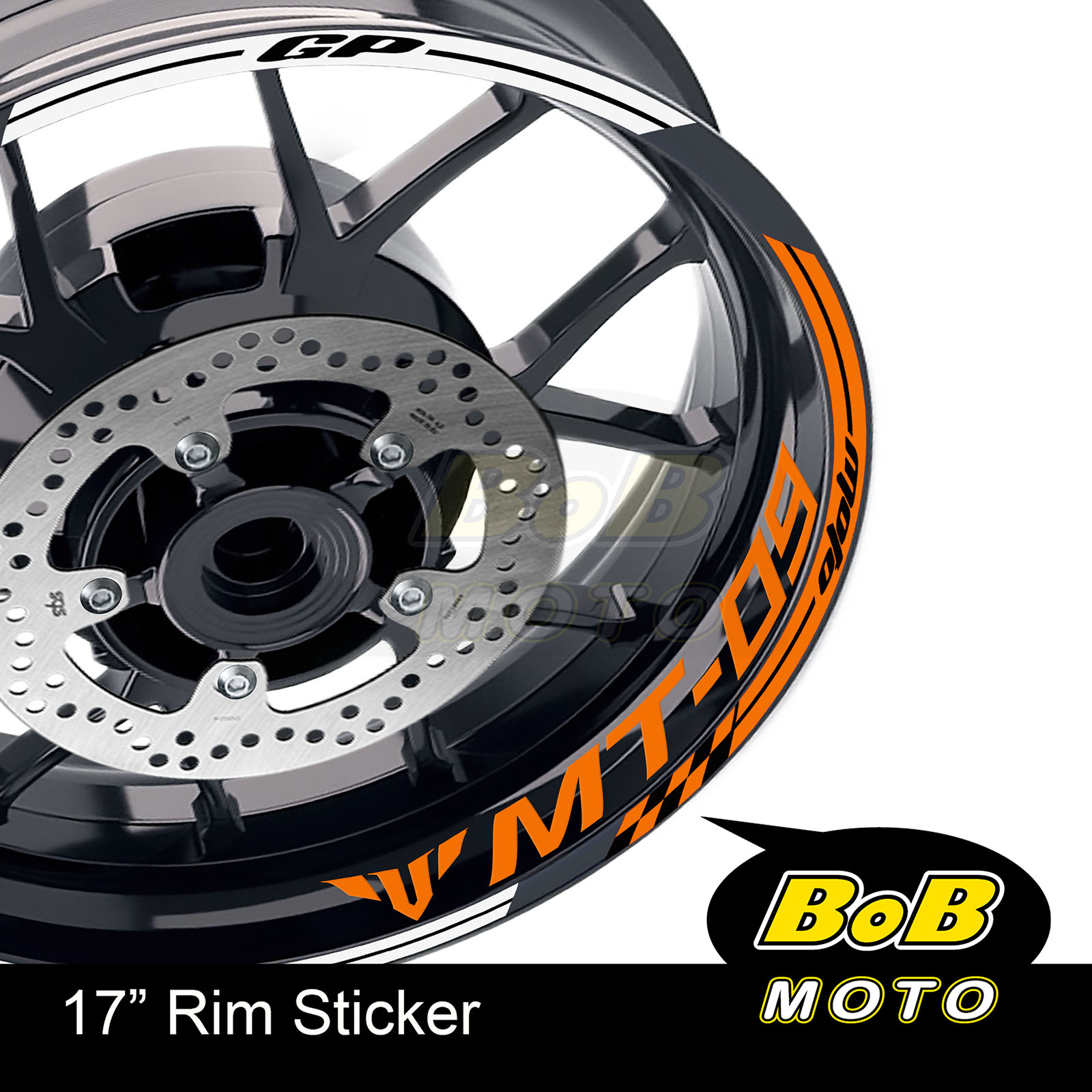 17" Aqua Rim Wheel Decals Stickers AA02 For Yamaha MT09 2018-2020 18 19 20 - Picture 17 of 21