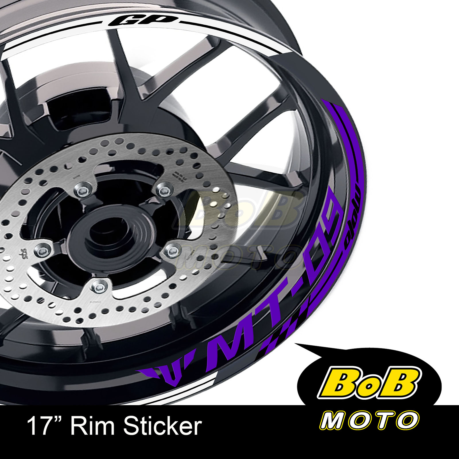 17" Aqua Rim Wheel Decals Stickers AA02 For Yamaha MT09 2018-2020 18 19 20 - Picture 18 of 21