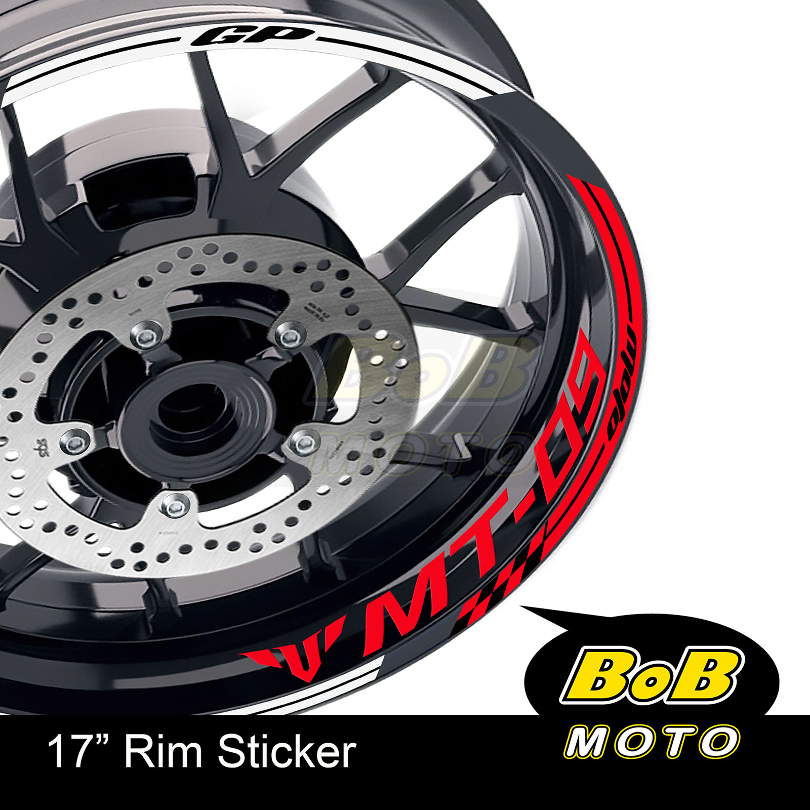 17" Aqua Rim Wheel Decals Stickers AA02 For Yamaha MT09 2018-2020 18 19 20 - Picture 19 of 21