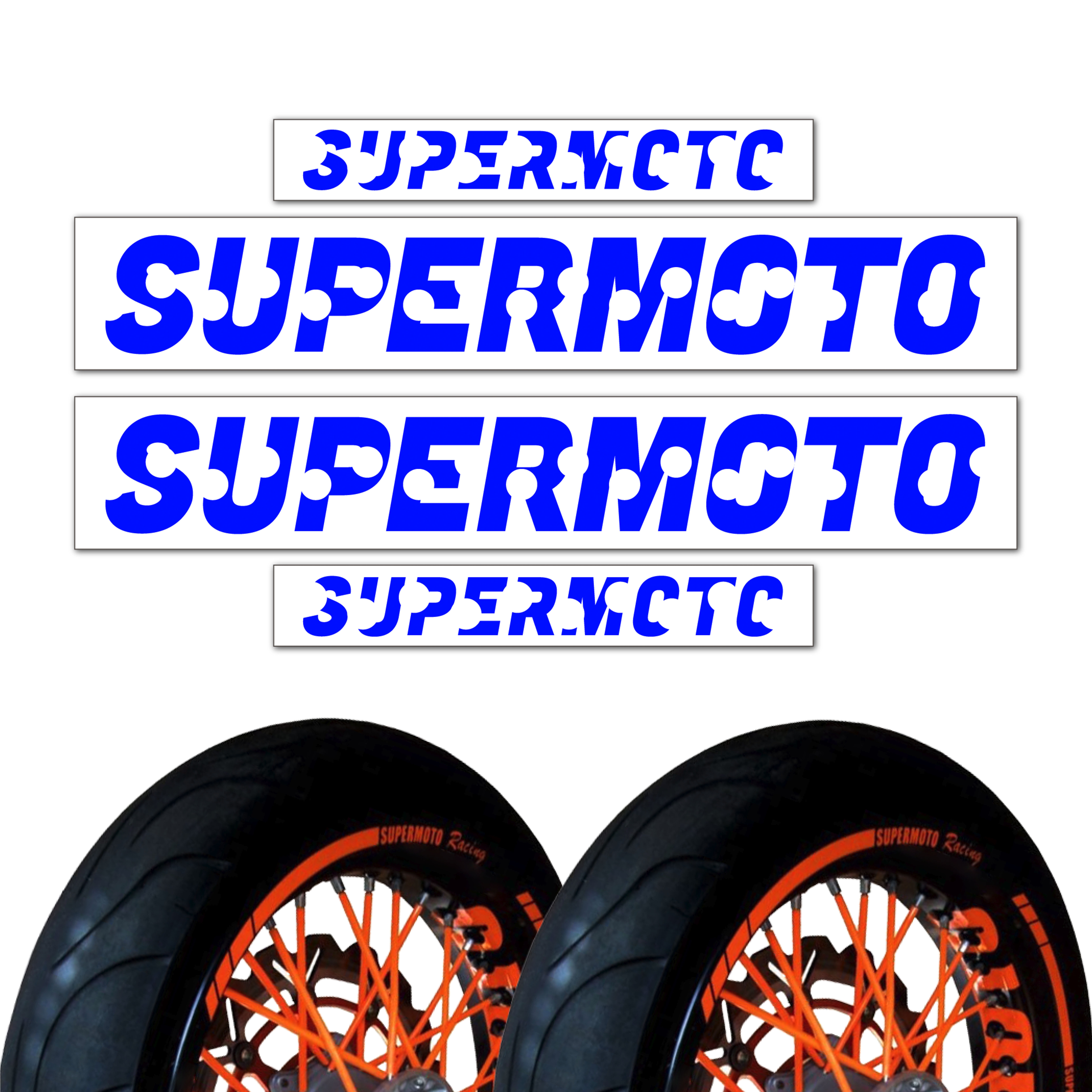 Inner Rim Stickers Supermoto 17" Tape Y01 For Suzuki DRZ 400E DRZ 400SM 13 14 - Picture 13 of 21