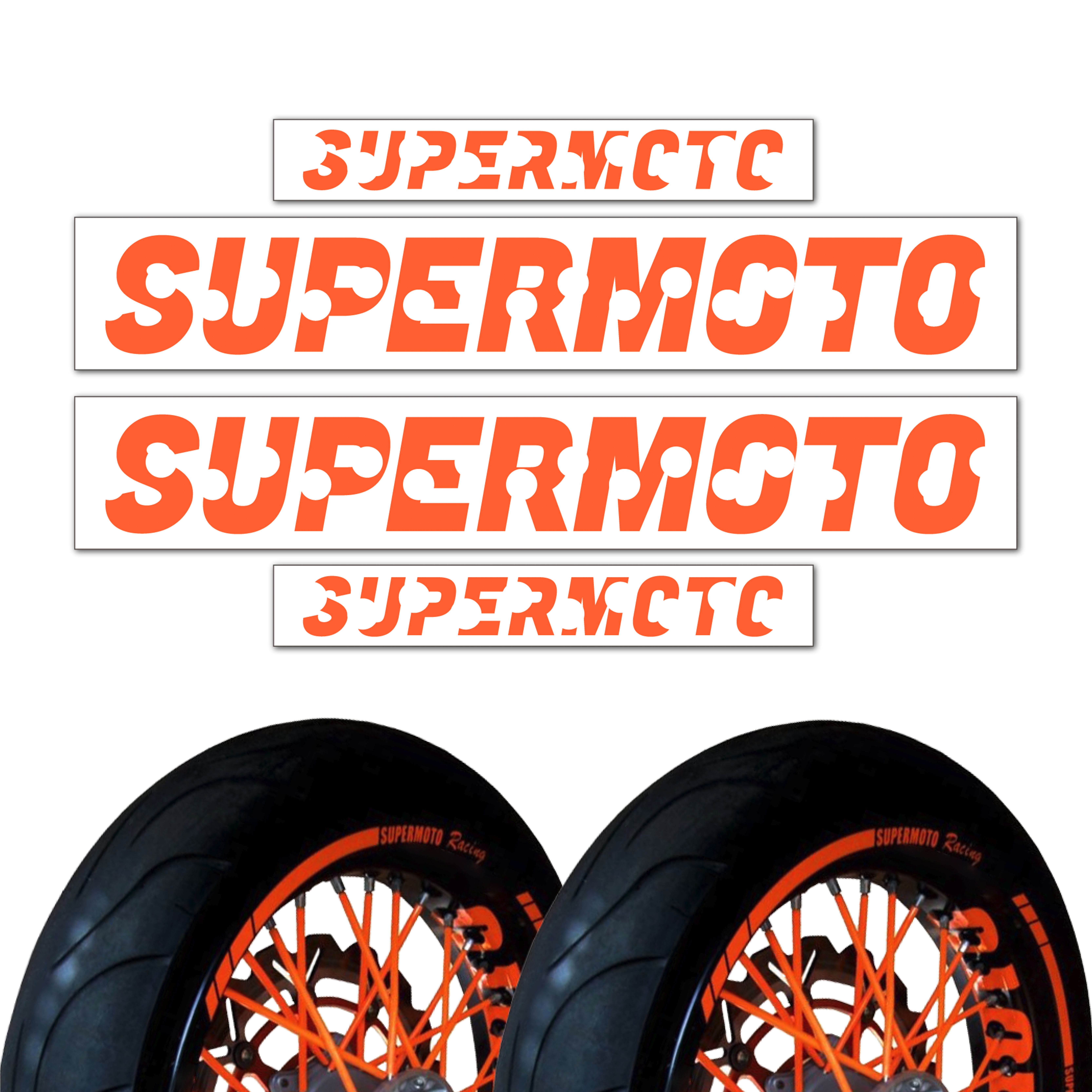 Inner Rim Stickers Supermoto 17" Tape Y01 For Suzuki DRZ 400E DRZ 400SM 13 14 - Picture 17 of 21