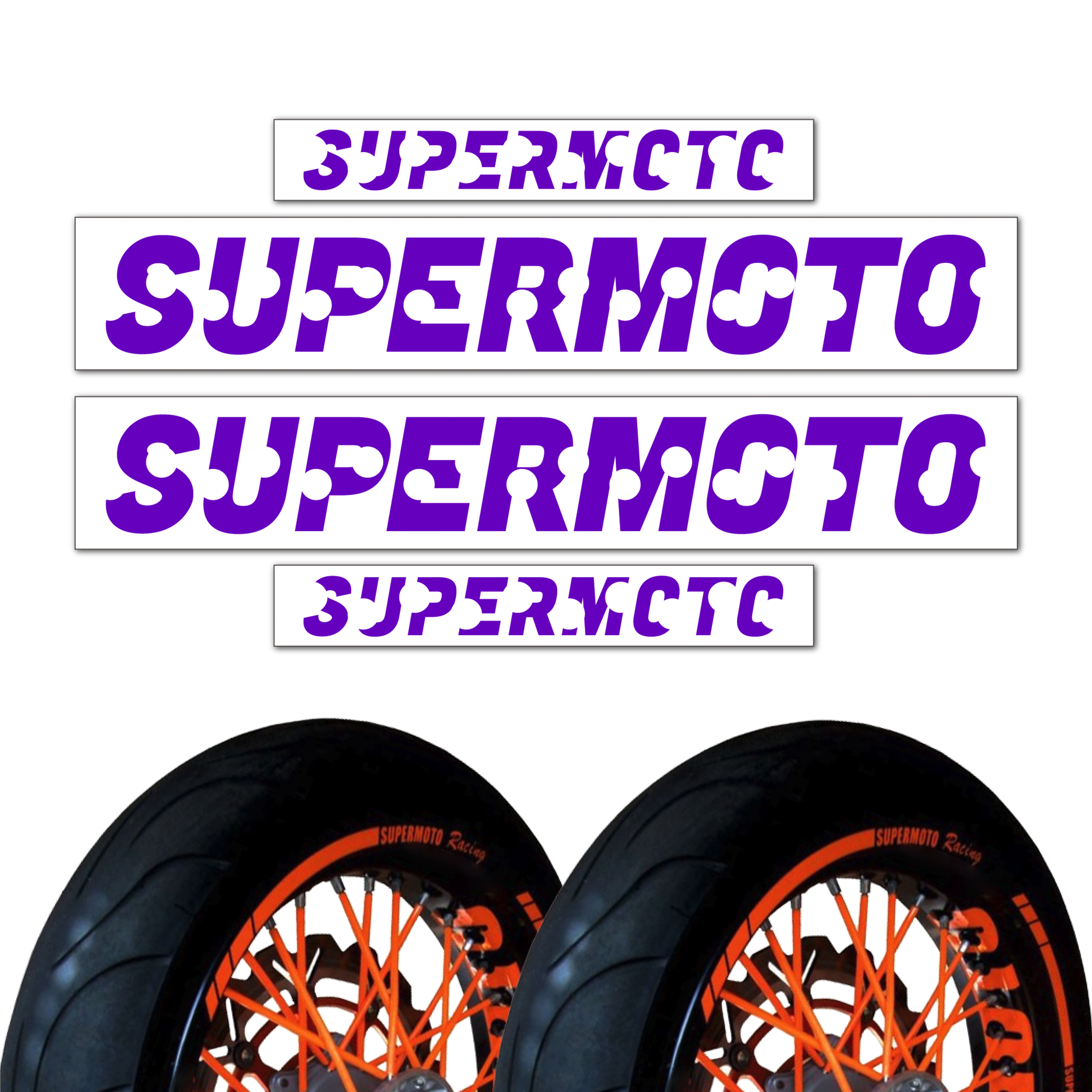 Inner Rim Stickers Supermoto 17" Tape Y01 For Suzuki DRZ 400E DRZ 400SM 13 14 - Picture 18 of 21